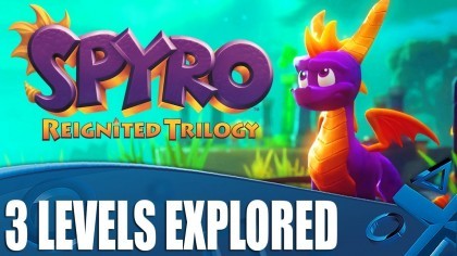 Геймплей - Spyro Reignited Trilogy – Демонстрация прохождения уровней (Новый геймплей)