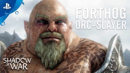 Трейлеры - Middle-earth: Shadow of War – Официальный трейлер нового персонажа «Forthog Orc-Slayer»