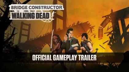 Геймплей - Bridge Constructor: The Walking Dead - официальный трейлер игрового процесса