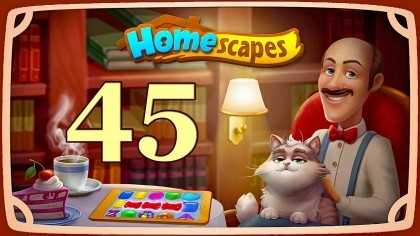 Видеопрохождения - HomeScapes уровень 45 прохождение