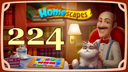 Видеопрохождения - HomeScapes уровень 224 прохождение