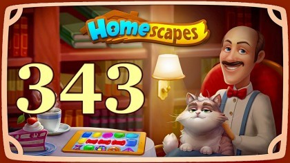 Видеопрохождения - HomeScapes уровень 343 прохождение