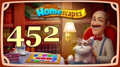Видеопрохождения - HomeScapes уровень 452 прохождение