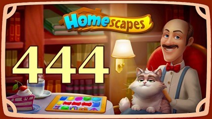 Видеопрохождения - HomeScapes уровень 444 прохождение