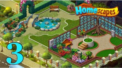 Видеопрохождения - HomeScapes Сад День 3 прохождение