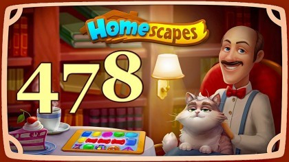 Видеопрохождения - HomeScapes уровень 478 прохождение