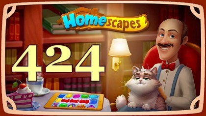Видеопрохождения - HomeScapes уровень 424 прохождение