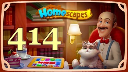 Видеопрохождения - HomeScapes уровень 414 прохождение