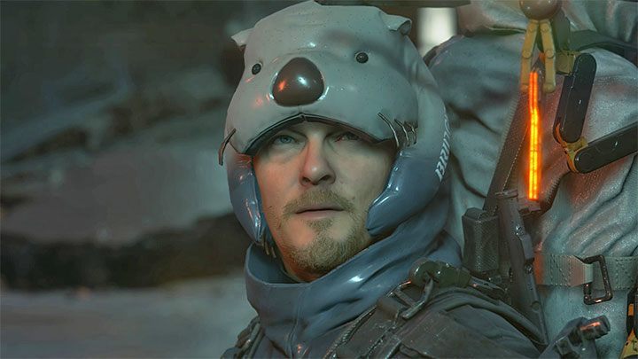 капюшон выдры в Death Stranding