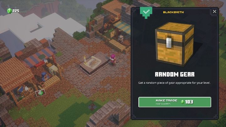 прохождение Minecraft: Dungeons торговцы
