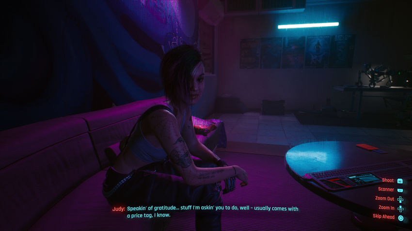 Джуди cyberpunk 2077