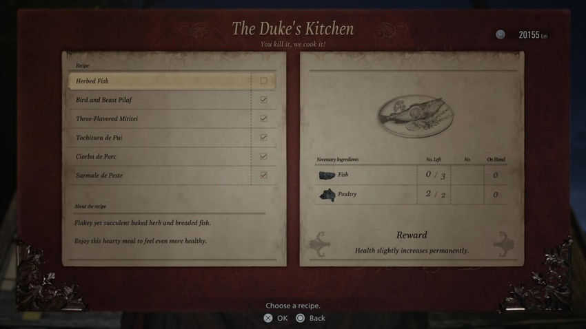 еда Resident Evil Village