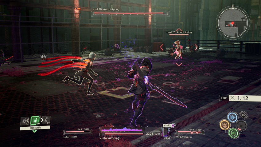 прохождение Scarlet Nexus