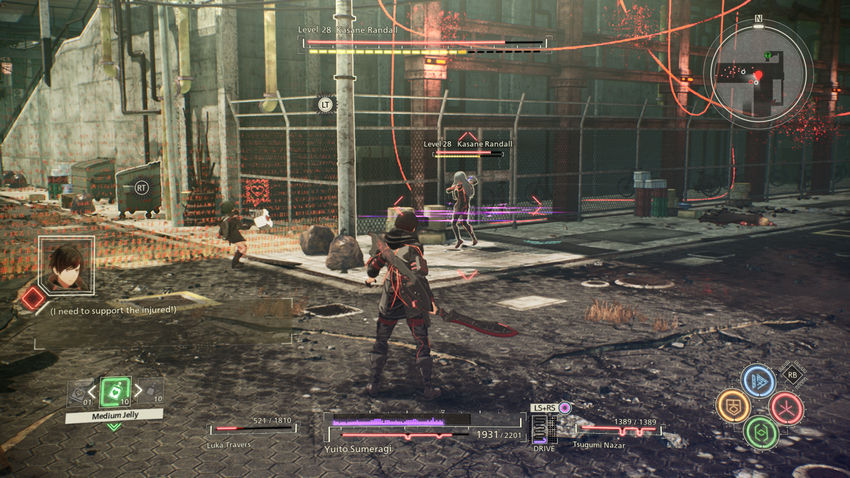 прохождение Scarlet Nexus