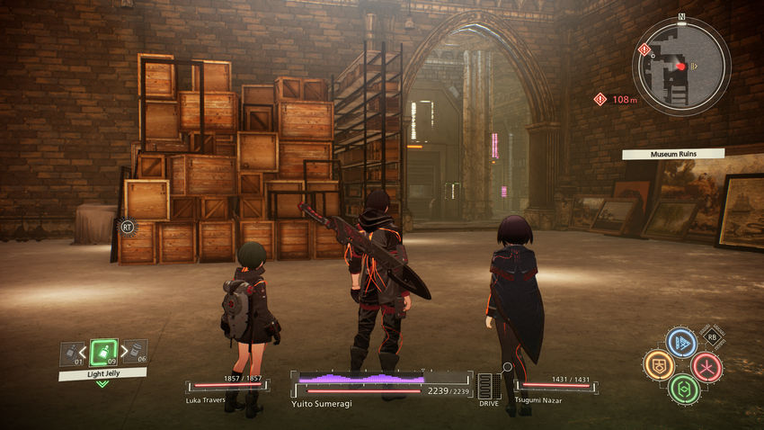 прохождение Scarlet Nexus