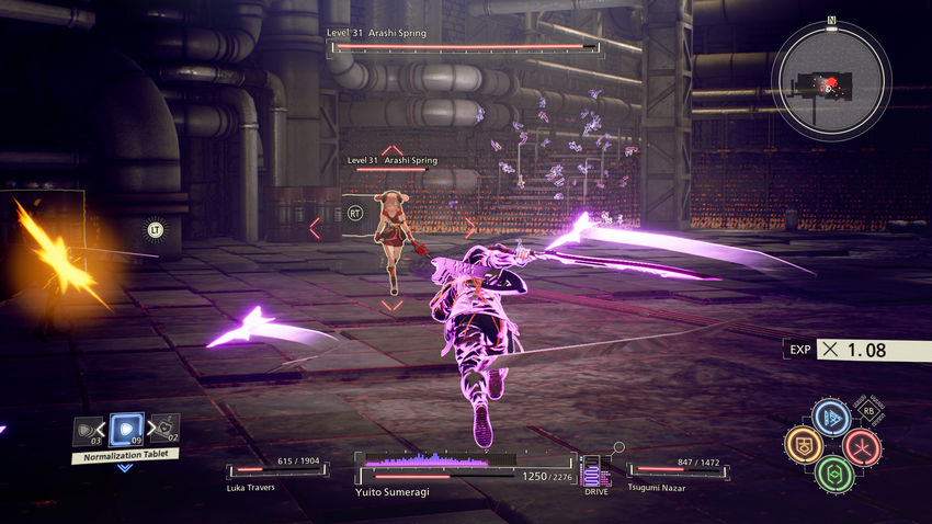 прохождение Scarlet Nexus