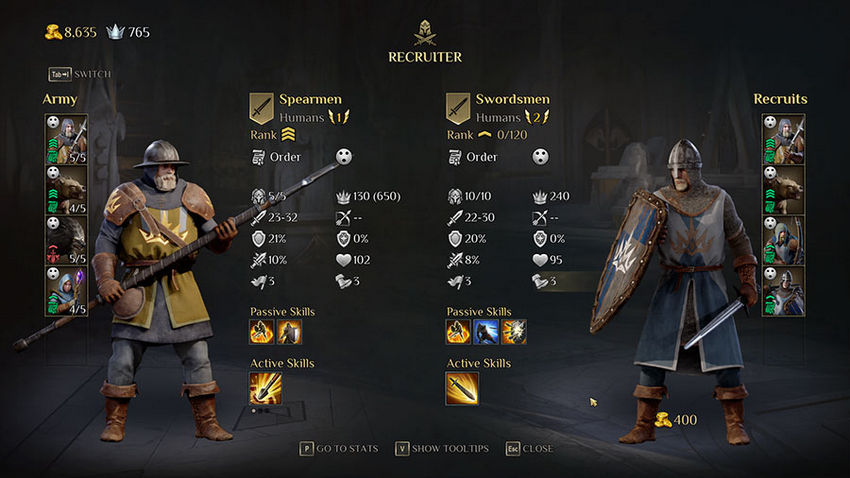 юниты King's Bounty 2