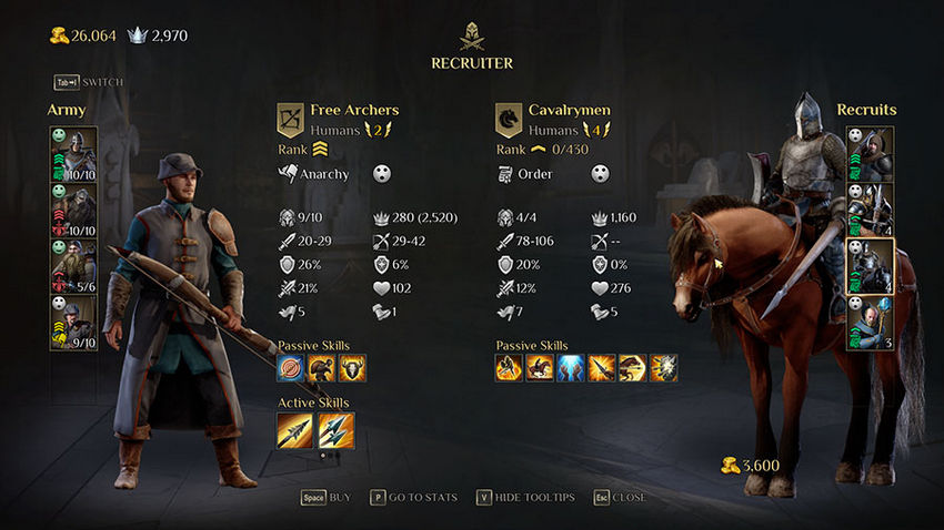 юниты King's Bounty 2