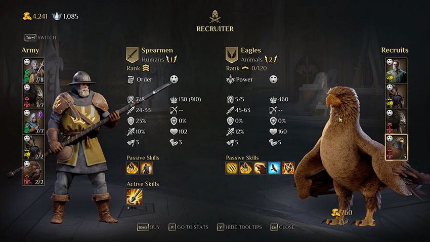 юниты King's Bounty 2