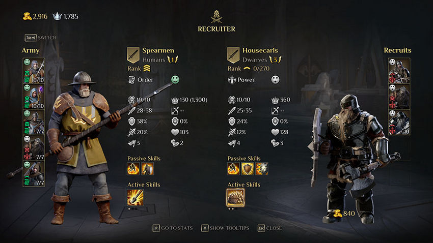 юниты King's Bounty 2