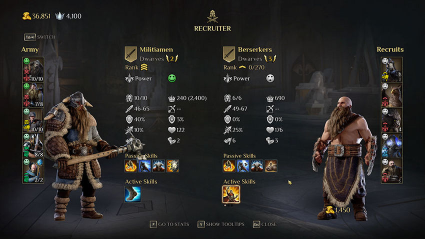 юниты King's Bounty 2