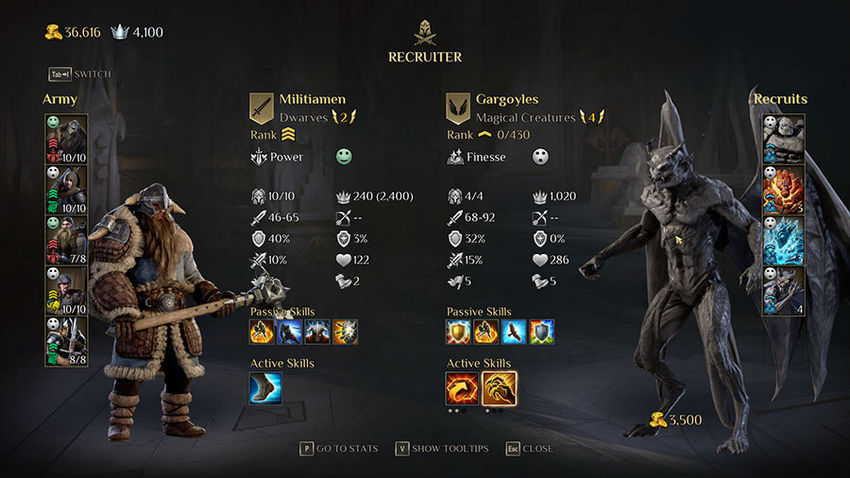 юниты King's Bounty 2