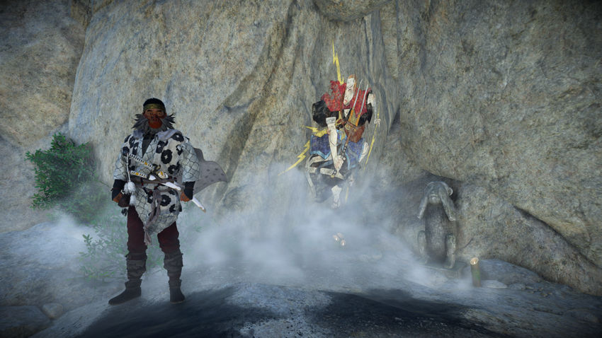 каменные обезьяны Tale of the Iki Island