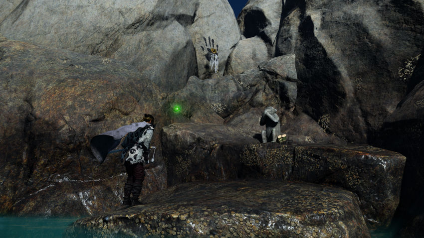 каменные обезьяны Tale of the Iki Island