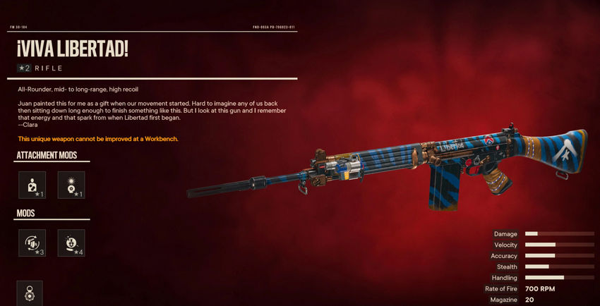 оружие Far Cry 6