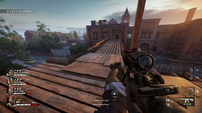 прохождение back