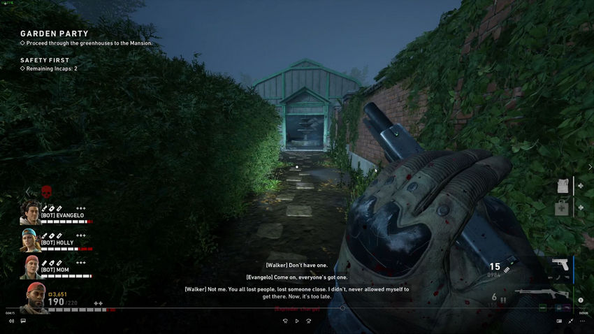 прохождение back