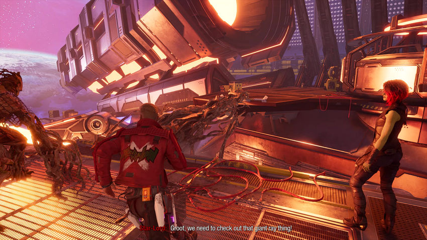 прохождение Marvel Guardians of the Galaxy