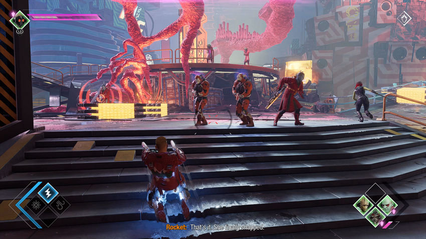 прохождение Marvel Guardians of the Galaxy