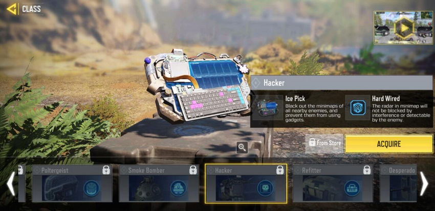 классы Call of Duty Mobile