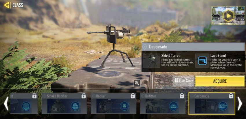 классы Call of Duty Mobile