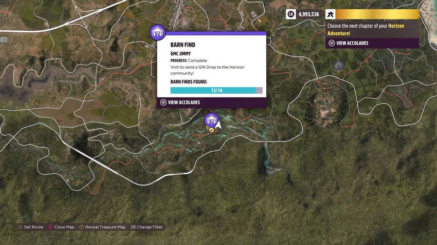 где найти все машины Forza Horizon 5