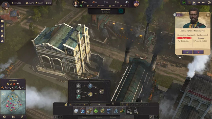 заработок денег Anno 1800