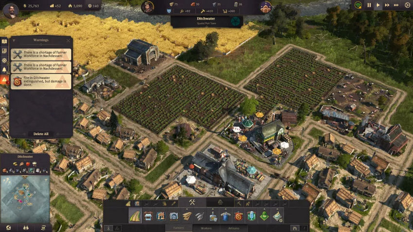 заработок денег Anno 1800