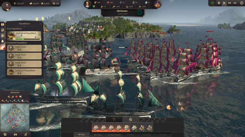 заработок денег Anno 1800