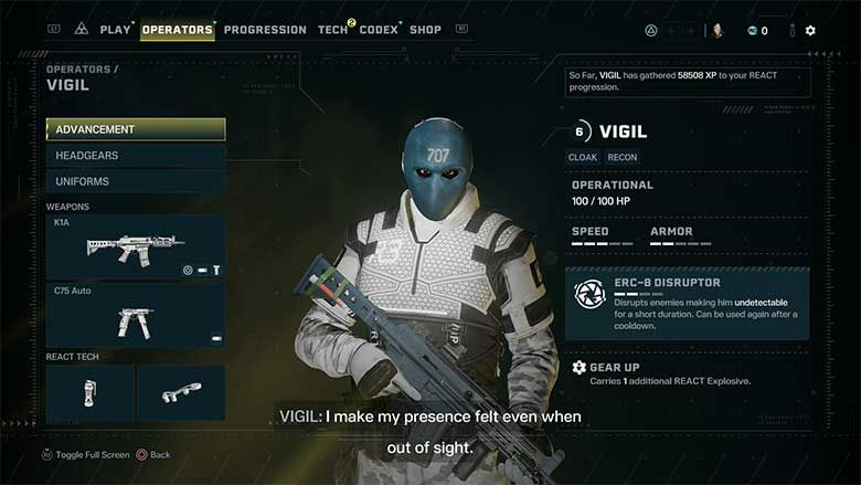 оперативники Rainbow Six Extraction