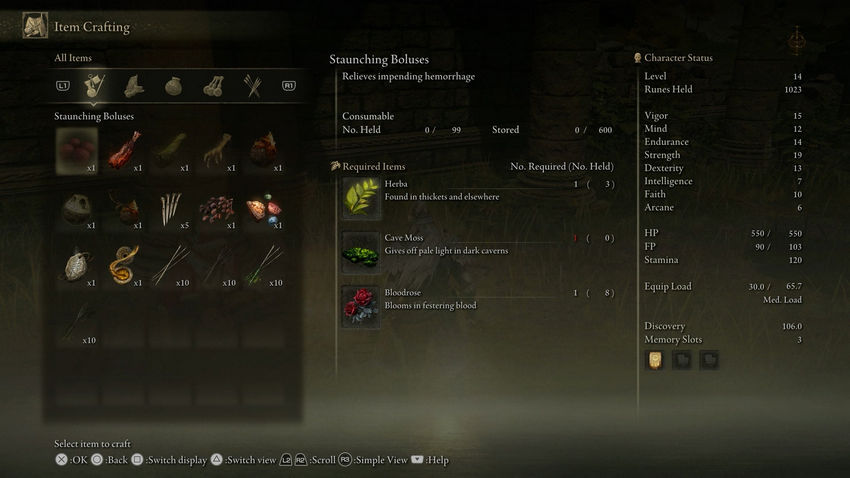 крафт Elden Ring