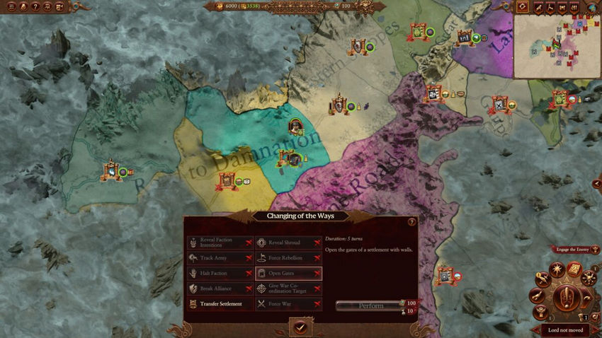 фракция Тзинча Total War Warhammer 3