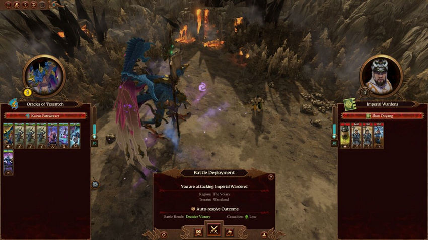 фракция Тзинча Total War Warhammer 3