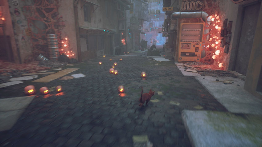 прохождение Stray