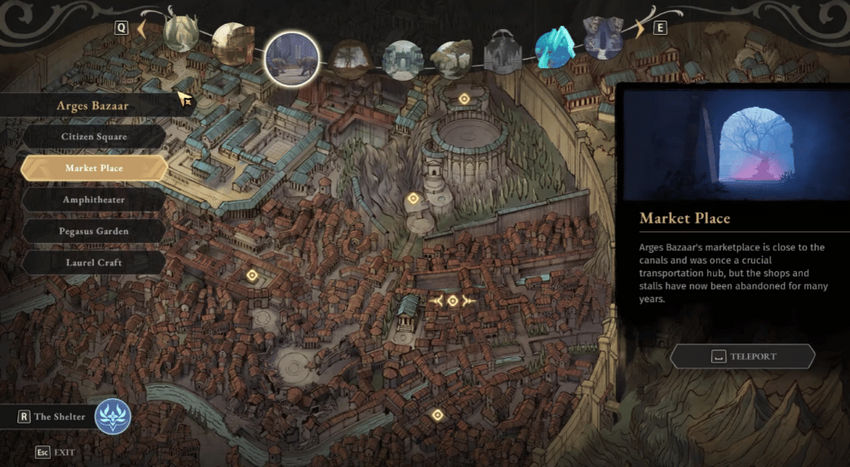 быстрое перемещение Asterigos Curse of The Stars