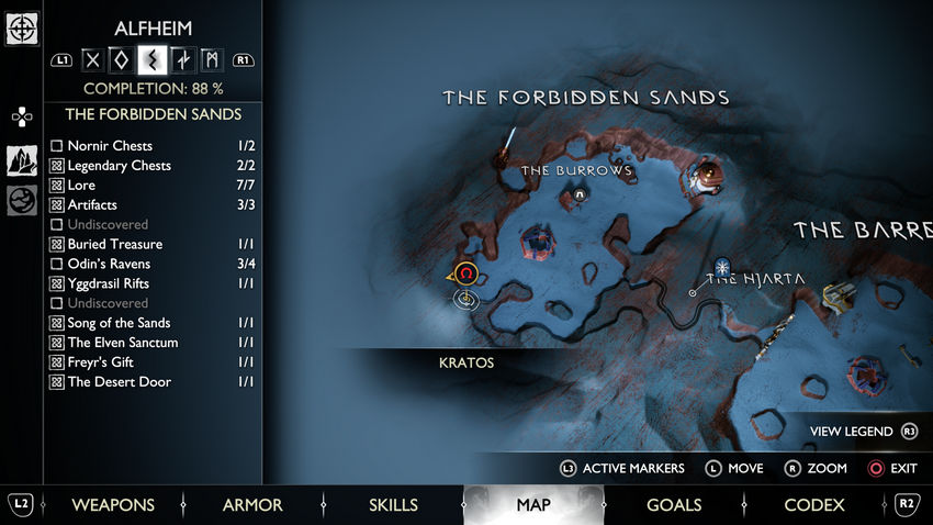 дополнительные задания God of War Ragnarok