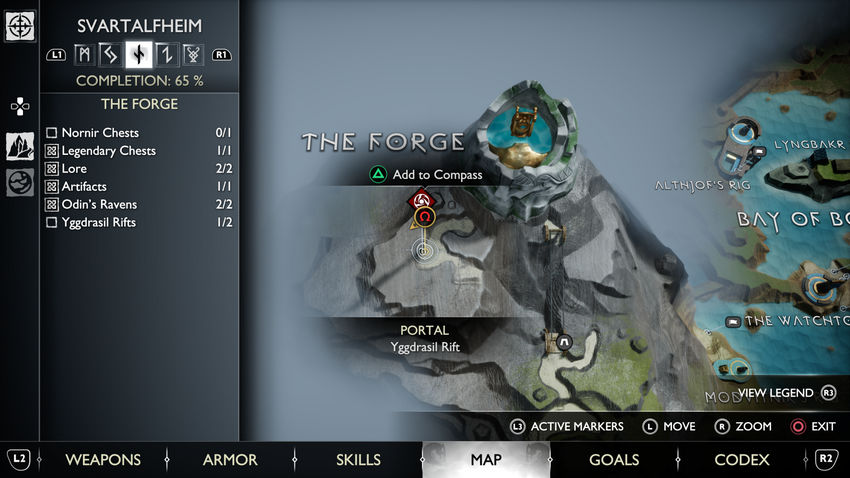 побочные квесты God of War Рагнарёк