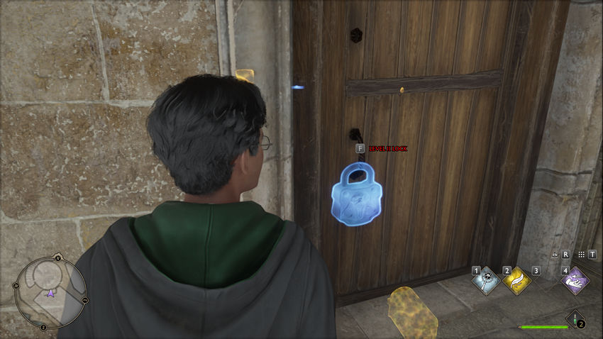 как открывать запертные двери Hogwarts Legacy