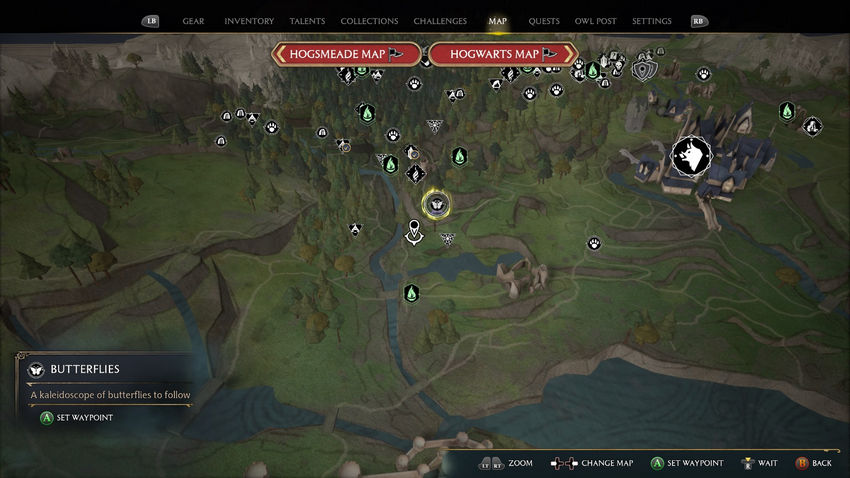 дополнительные задания Hogwarts Legacy