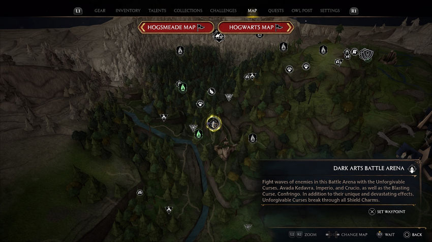 дополнительные задания Hogwarts Legacy